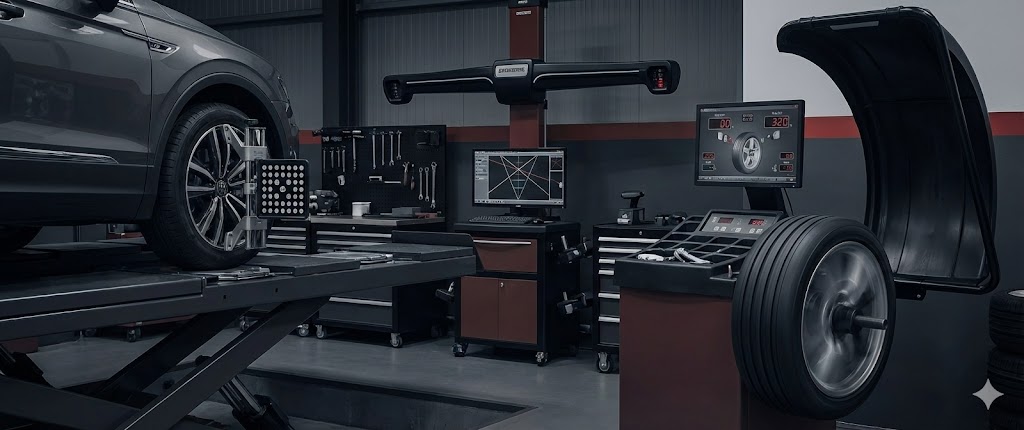 Equipamentos de Alinhamento 3D e Balanceamento Computadorizado